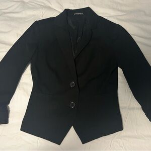 Express Black Modern Blazer